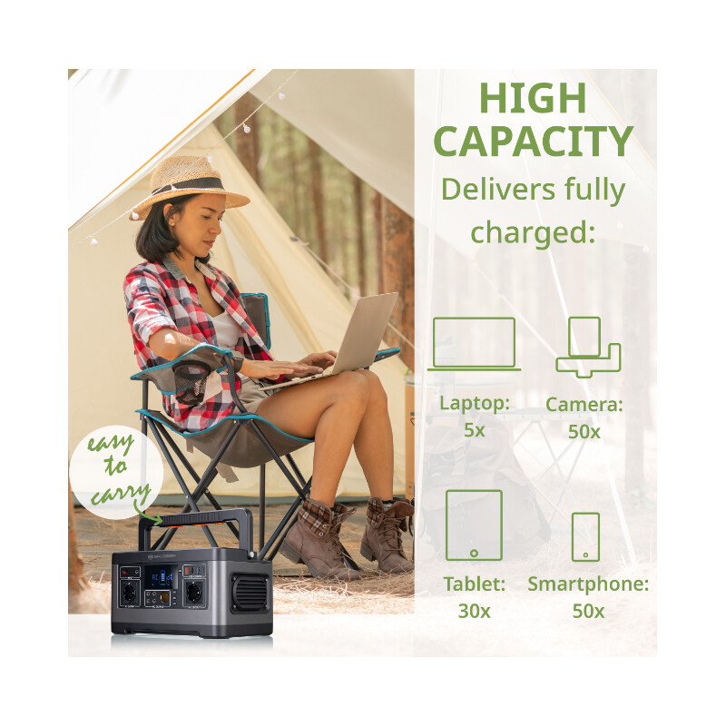 Bresser Stazione Elettrica Mobile 500 Watt