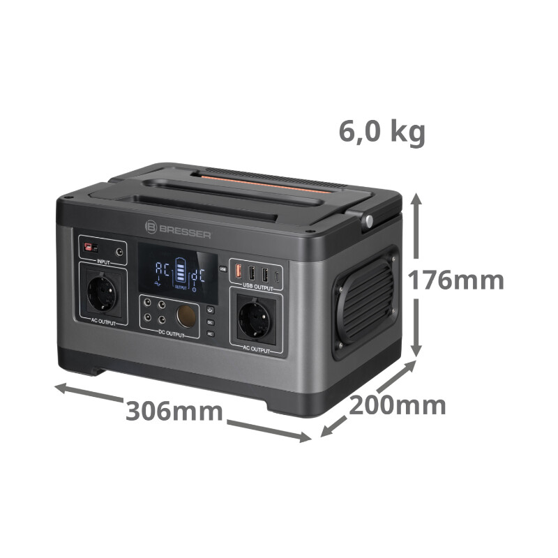 Bresser Stazione Elettrica Mobile 500 Watt