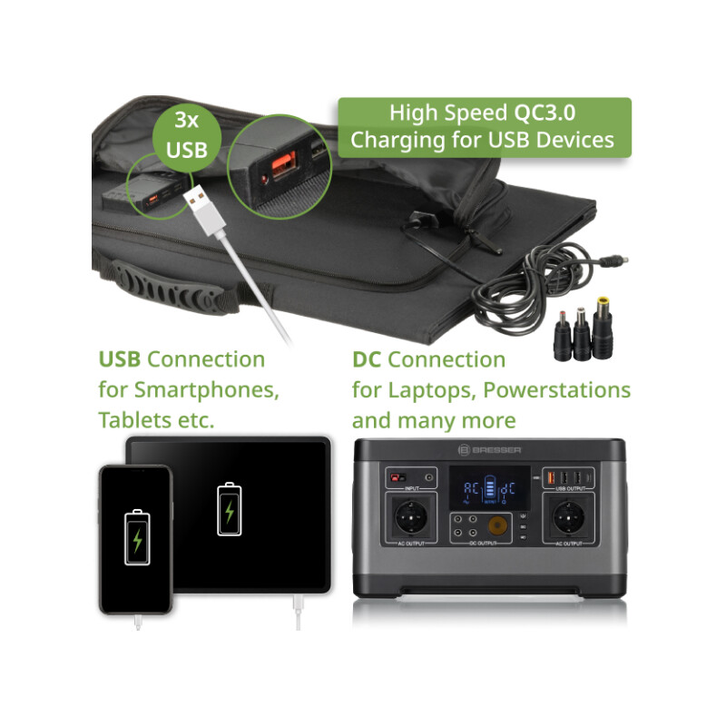 Bresser Caricatore solare Mobile 90 Watt