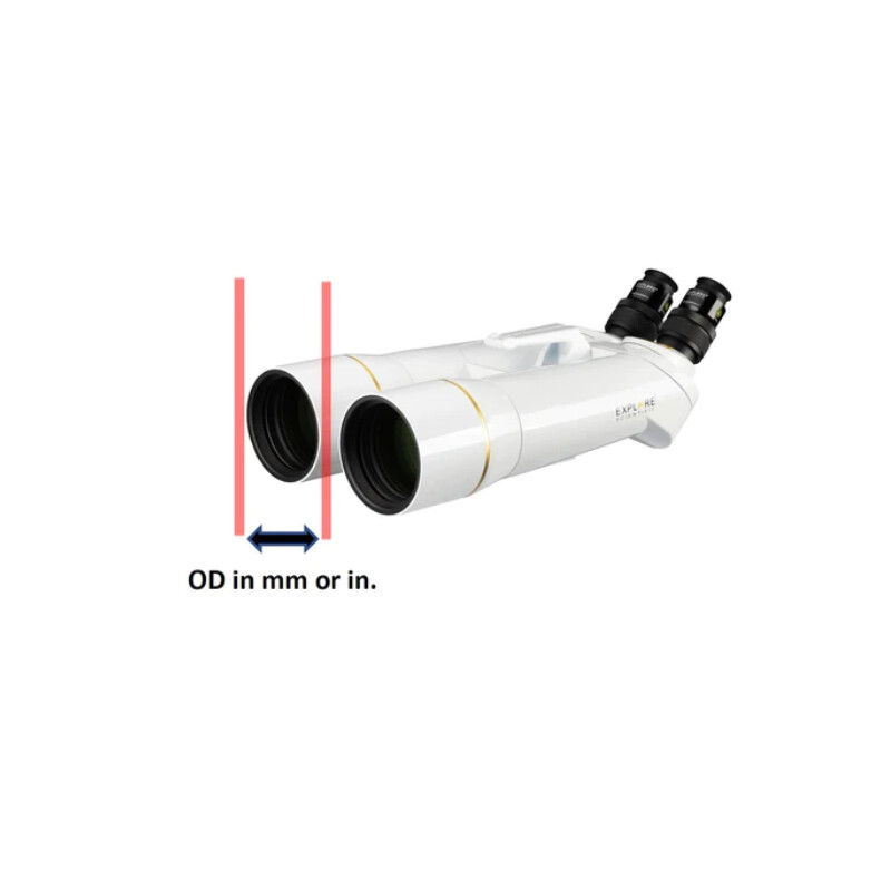 Astrozap Filtro Binoculare - Glass Solar Filters 111-117 mm