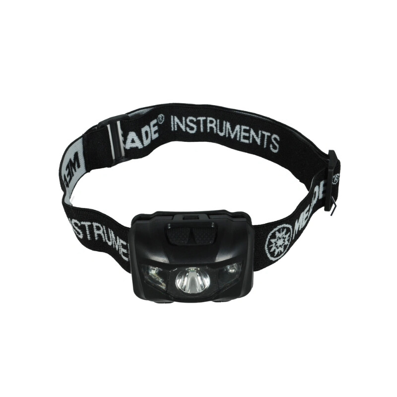Meade Lampada frontale a LED (bianco e rosso)
