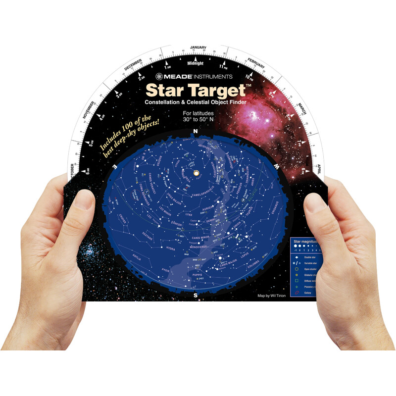 Meade Planisfero con mappa stellare