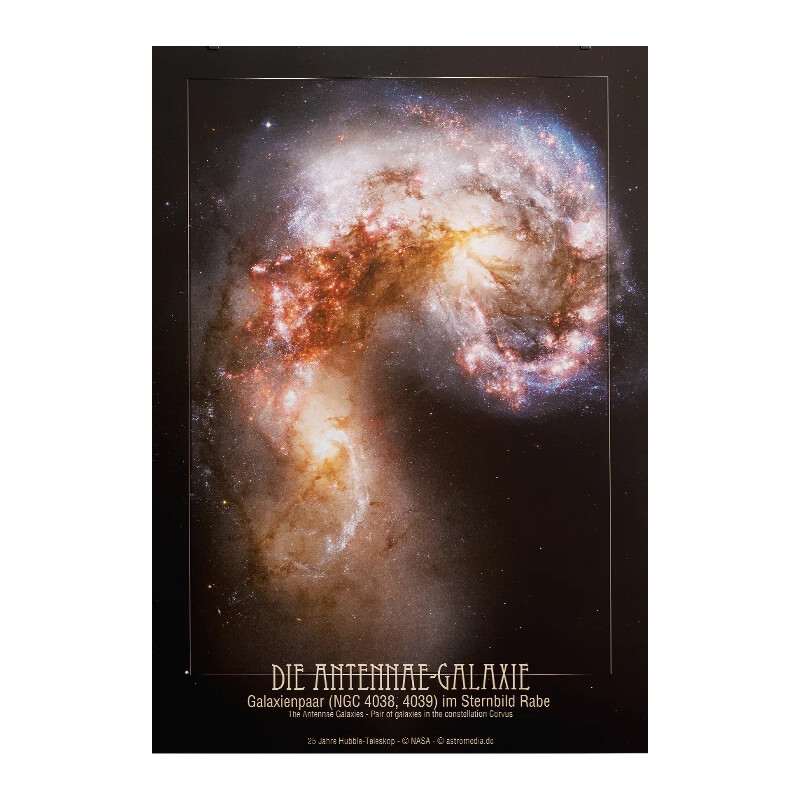 AstroMedia Poster Le galassie ad antenna