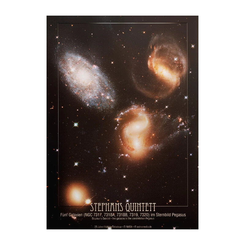 AstroMedia Poster Quintetto di Stephan