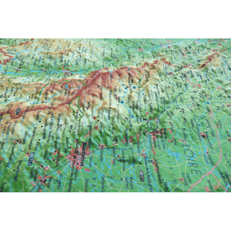 3Dmap Mappa Regionale Le Puy de Dôme