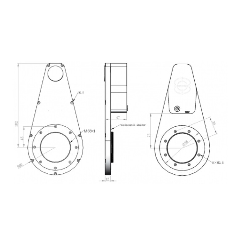 Artesky Wanderer Rotatore Lite M68