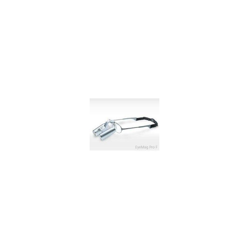 ZEISS Lente d`Ingrandimento Systemträger KF Titan 56-18 silber (groß) zu Kopflupe EyeMag Pro F