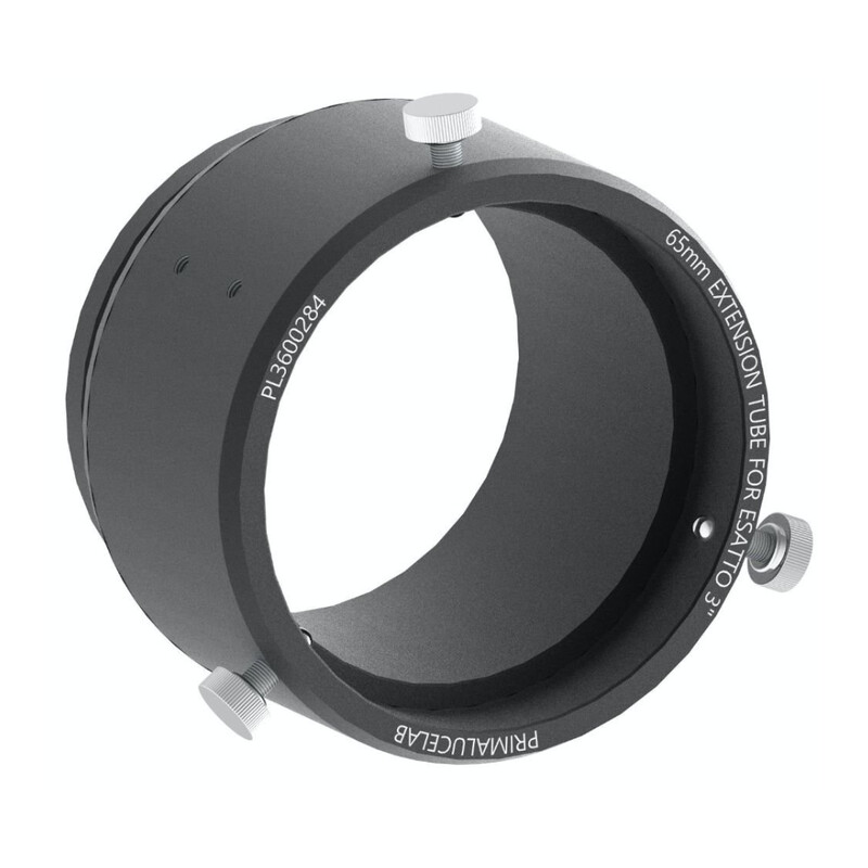 PrimaLuceLab Focheggiatore Adattatore di prolunga 65 mm per ESATTO 3"
