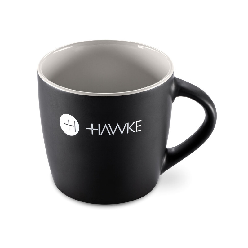 HAWKE Tazza Black Coffee Mug