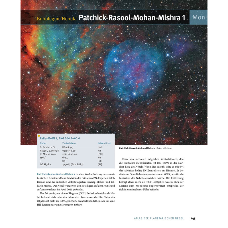 Oculum Verlag Atlante delle nebulose planetarie, volume 1
