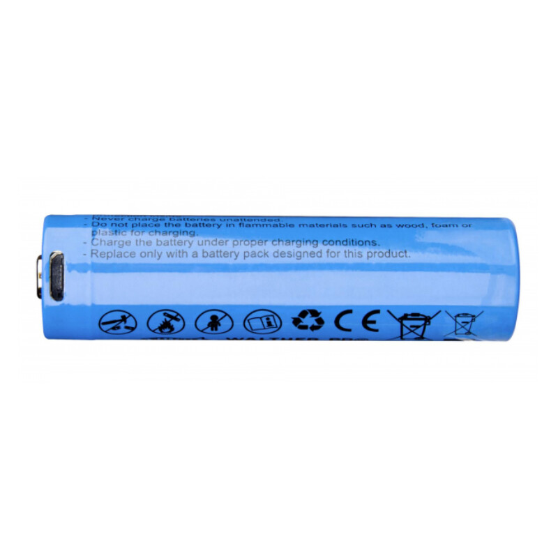 Walther Batteria Li-Ion da 2600 mAh con presa di ricarica Micro-USB