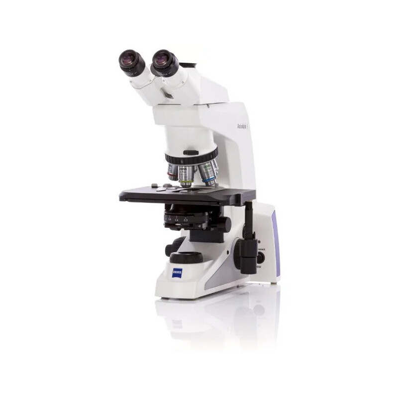 ZEISS Microscopio , Axiolab 5, PH, trino, infinity, plan, 2,5x, 5x, 10x, 40x, 10x/22, Dl, LED, 10W, Axiocam208