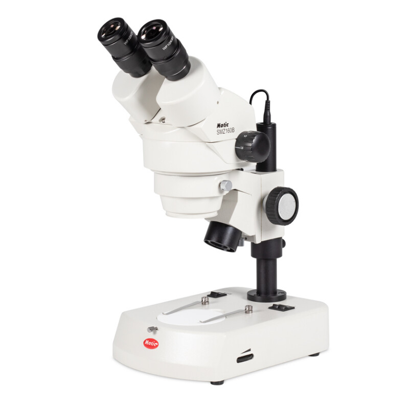 Motic Stereo Zoom Mikroskop SMZ-160-BLED, LED, 0.75x-4.5x