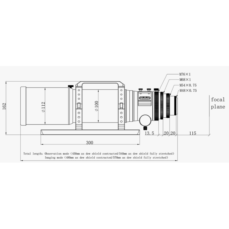 Askar Rifrattore Apocromatico AP 80/600 80PHQ