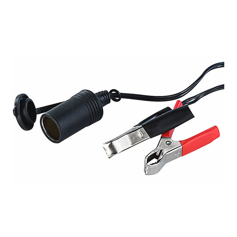 TS Optics Cavi di alimentazione connettore di rete di bordo/morsetti a coccodrillo 12V 8A