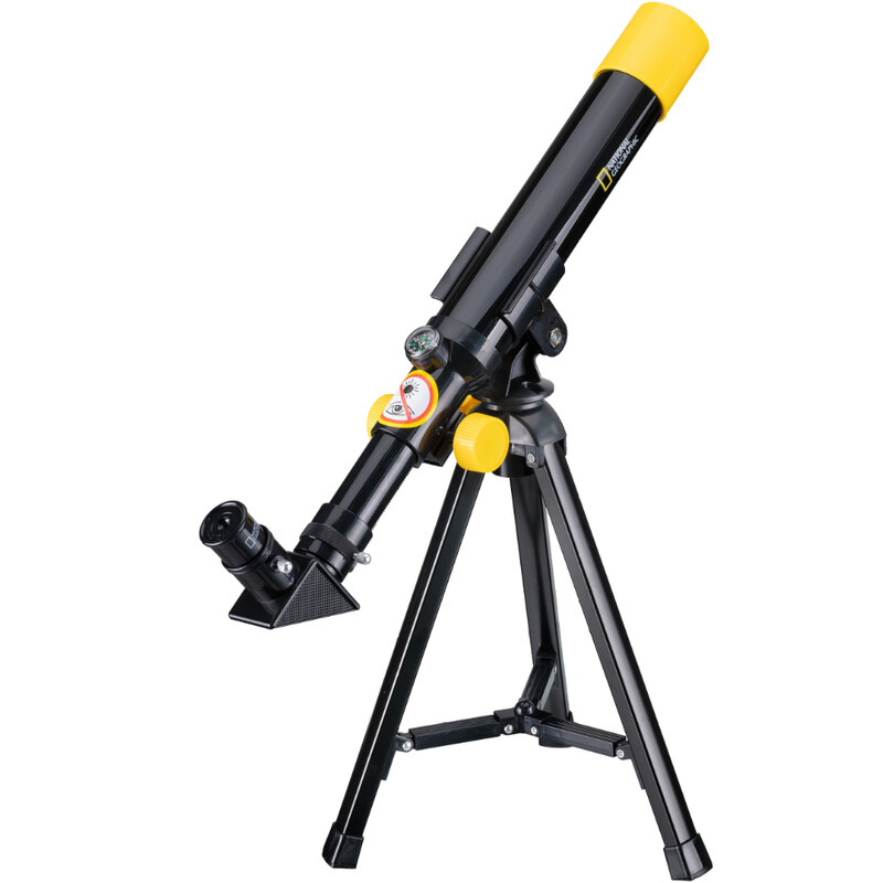 National Geographic Telescopio Kinder 40/400 con supporto per smartphone