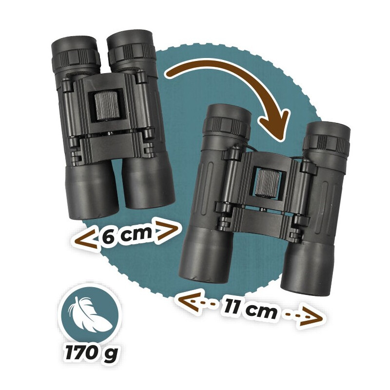 Buki Binocolo per bambini 10x25 Expert