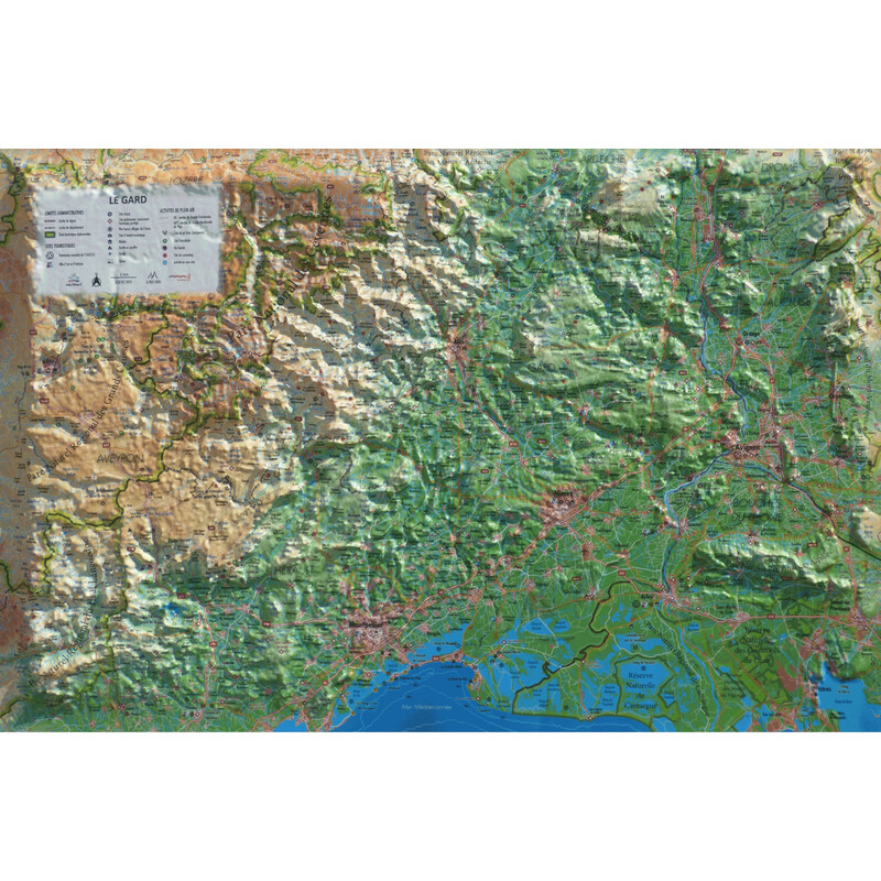 3Dmap Mappa Regionale Le Gard