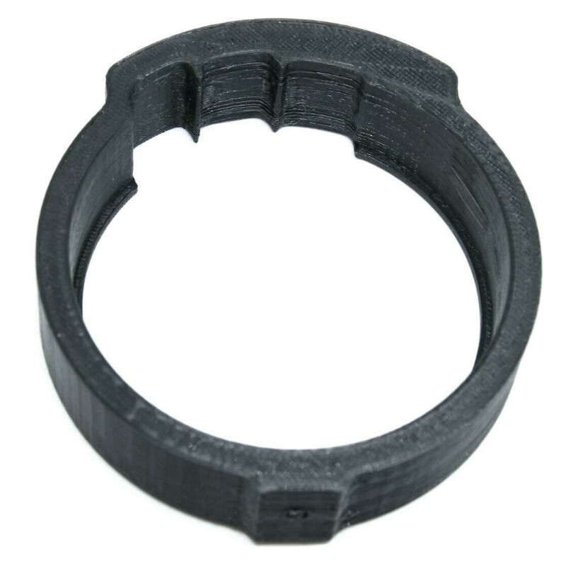 Scarico della trazione e guida del cavo per fotocamere ASI raffreddate con diametro di 86 mm.
