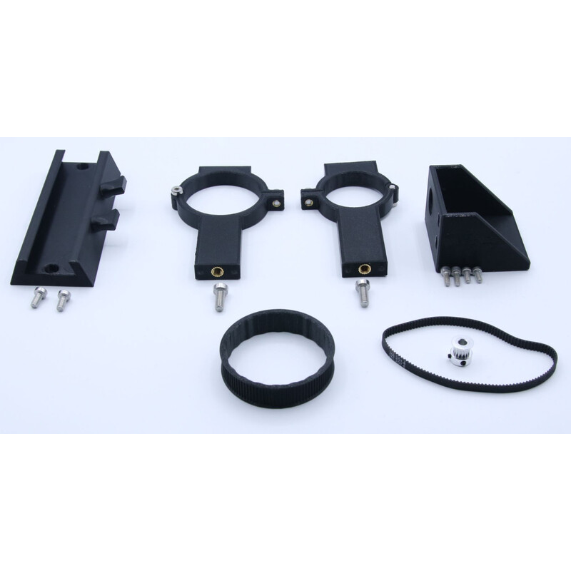 Astroprints Kit di montaggio motore EAF con staffa e base per supporto cercatore per Skywatcher Evoguide 50ED