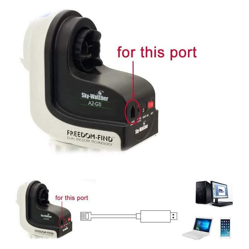 Ikarus Technologies Cavo USB per montatura (AZ-GTi)