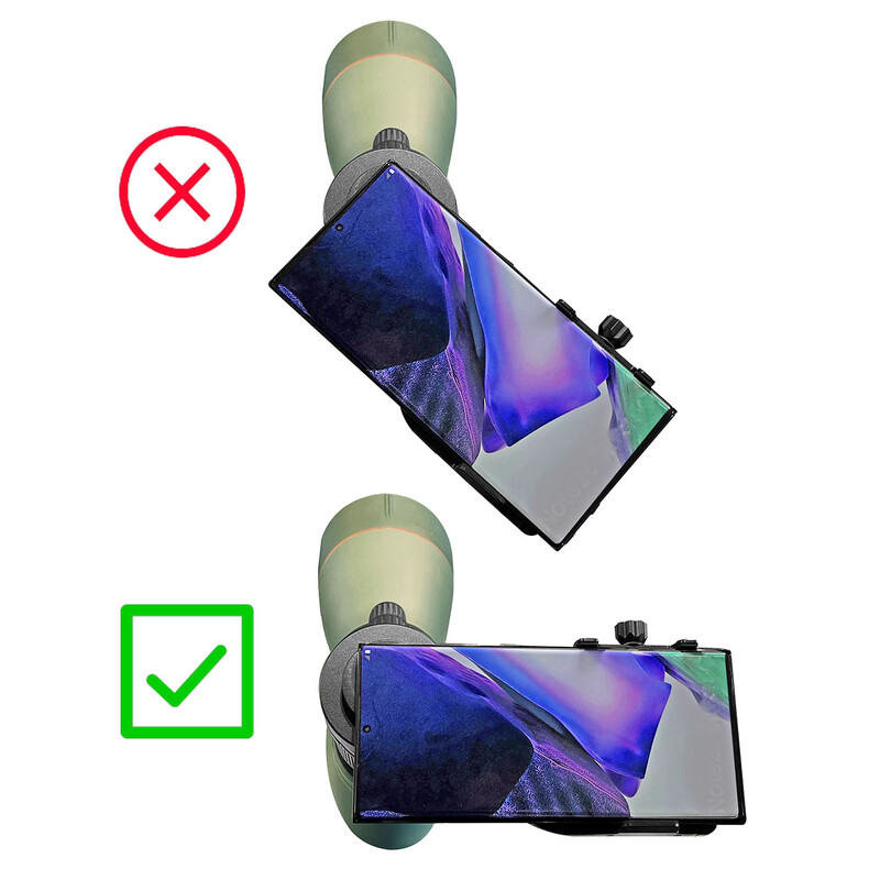 Kowa Adattatore smartphone Anelli di bloccaggio TSN Twist-Up