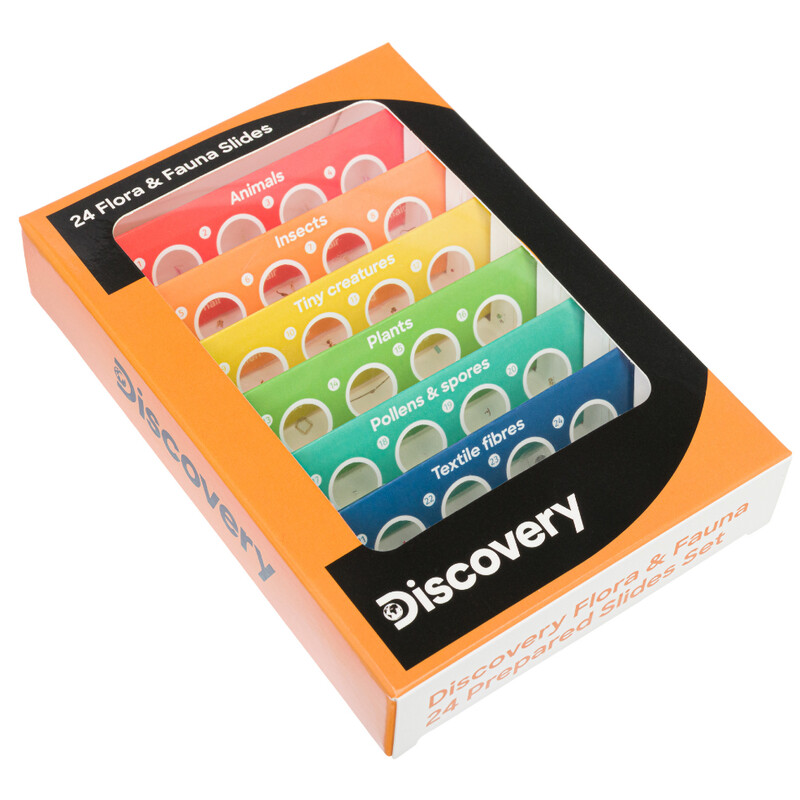Discovery Set di preparati permanenti Fauna e Flora 24