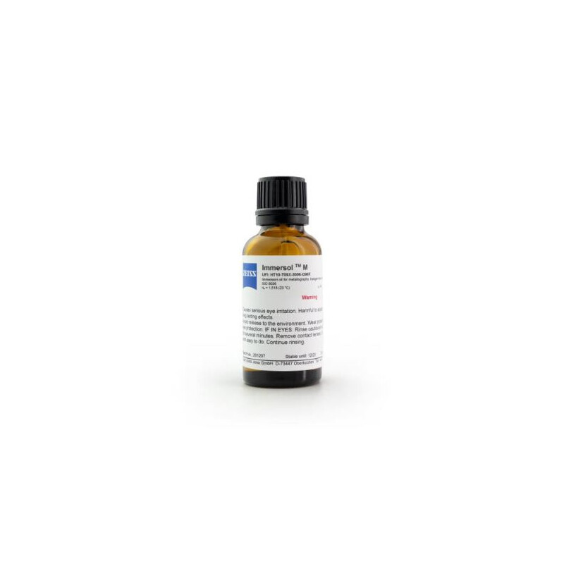ZEISS Olio per immersione Immersol M, oliatore 20 ml