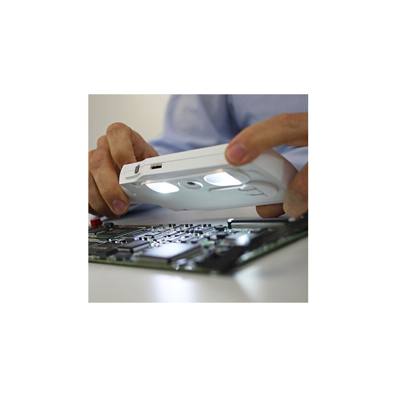 Vision Engineering Lente d'ingrandimento digitale CAMß di , 4x-20x, LED, batteria ricaricabile