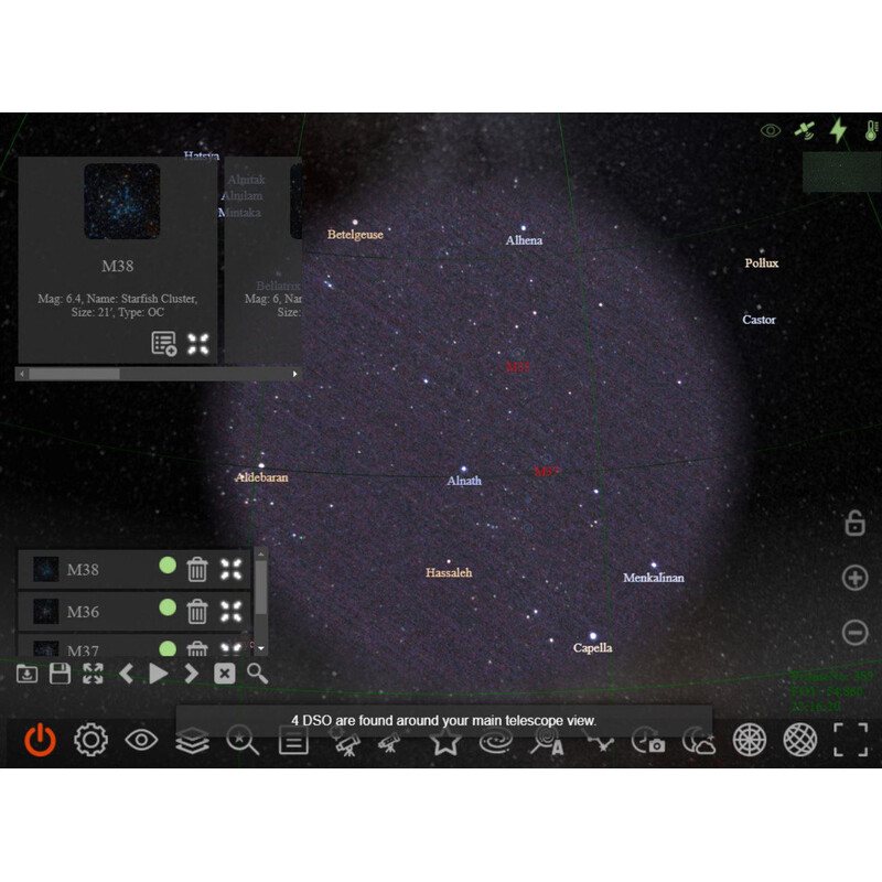 Dynamic DeepSky Fotocamera Astroid Multi
