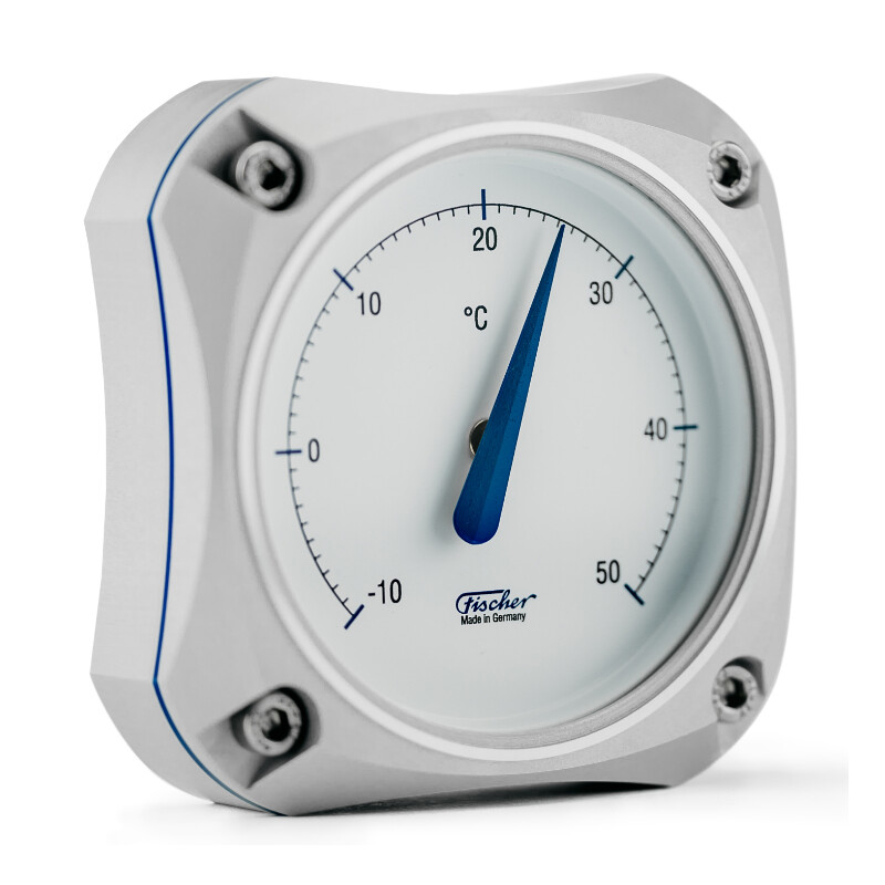 Fischer Stazione meteo Termometro Cockpit Silver Edition