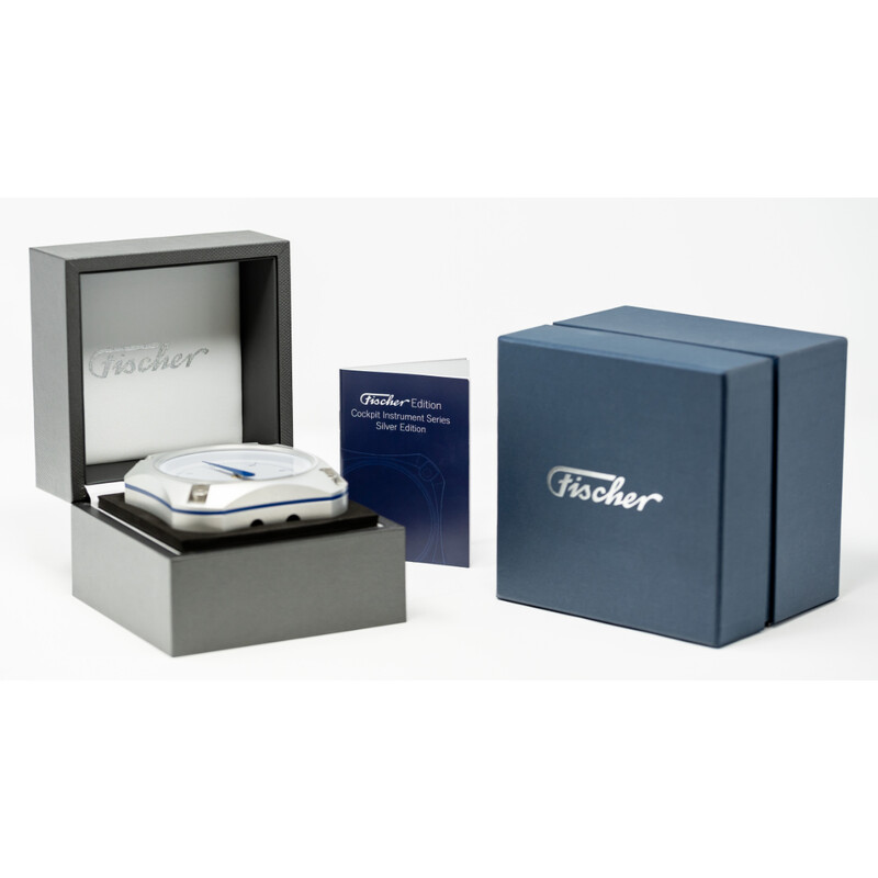 Fischer Stazione meteo Termometro Cockpit Silver Edition