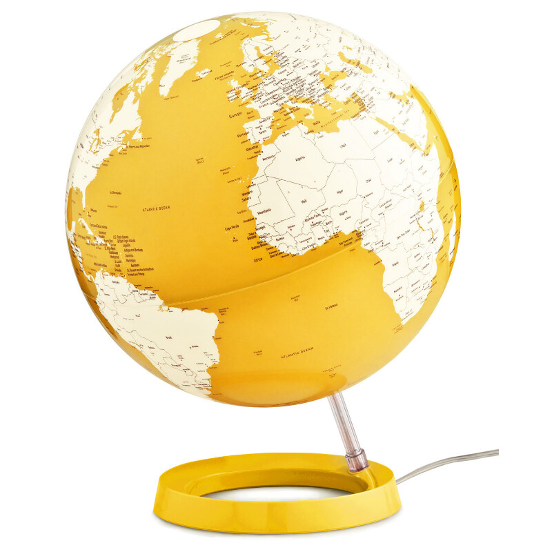 Atmosphere Globo Light & Colour Pastel Yellow 30cm