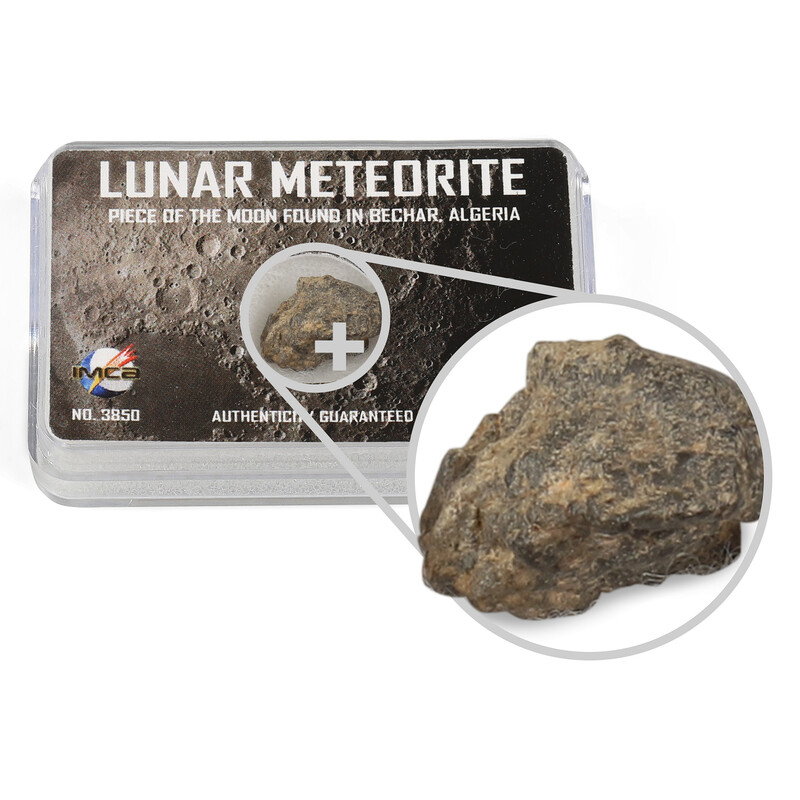 Top Meteorites Meteoriti Vero meteorite lunare Bechar Algeria 1-1,25g