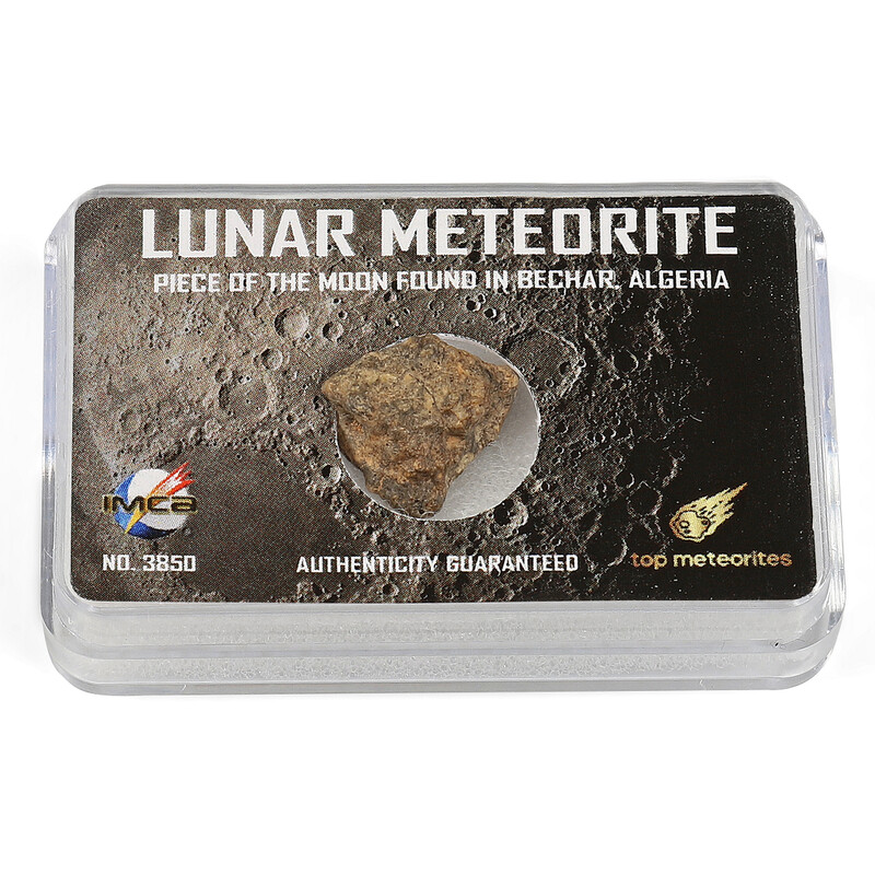 Top Meteorites Meteoriti Vero meteorite lunare Bechar Algeria 0.3-0.4g