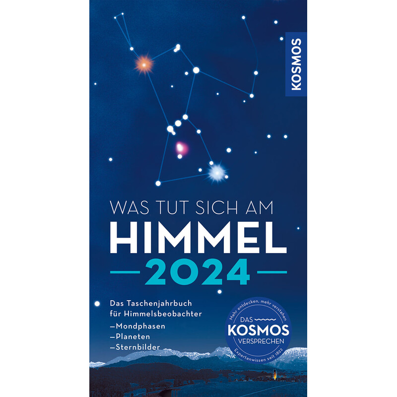 Kosmos Verlag Annuario Was tut sich am Himmel 2024