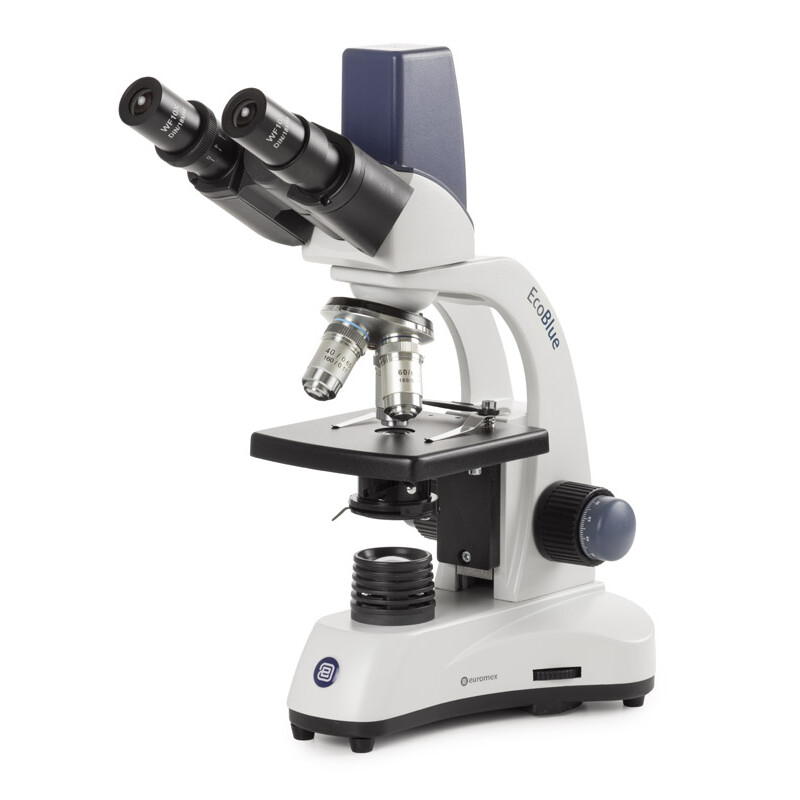 Euromex Microscopio EC.1607, binoculare, digitale, 40x-600x, DL, LED, 10x/18 mm, 5 MP