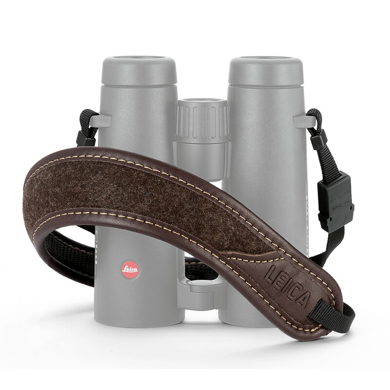 Leica Tracolla in loden, marrone