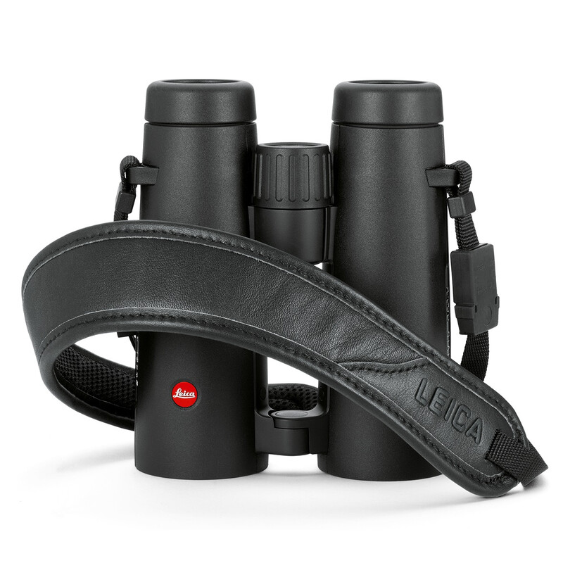 Leica Trageriemen Leder, schwarz