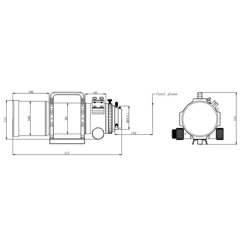 Piastra Di Connessione Multipla Askar MCP90 – Per Astrografo FRA400/5.6 E Guide Vixen Standard