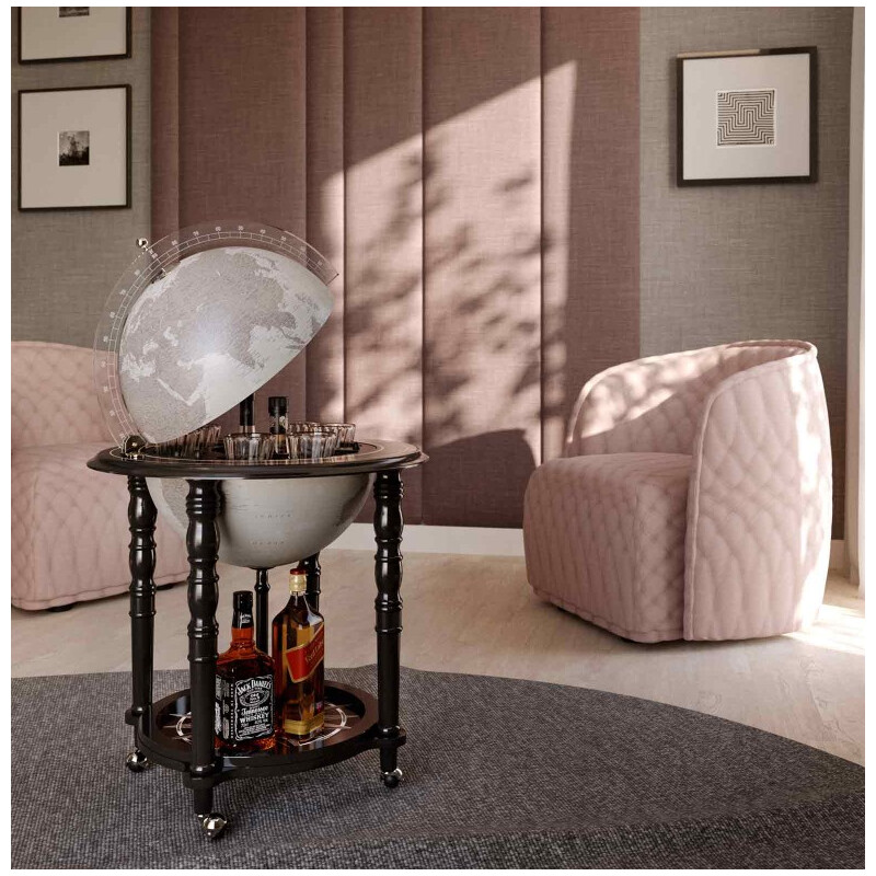 Zoffoli living Globo bar Elegance Noir 40 cm