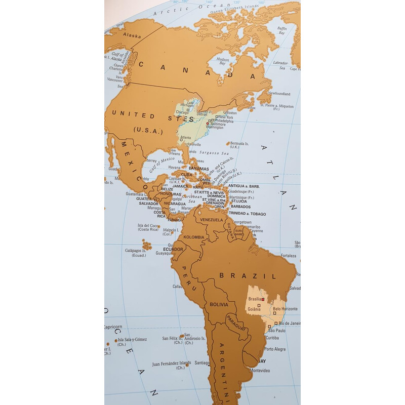Stiefel Mappa da grattare (95 x 66 cm)