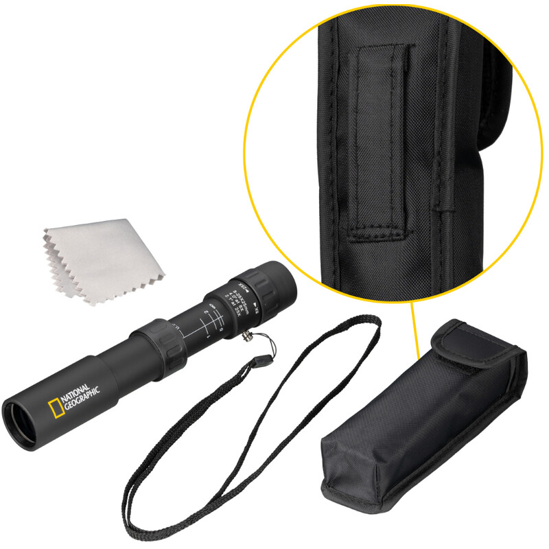 Monoculare Zoom Bresser Zoomar 8-25x25 | Zoom Continuo, Macro A 0.5m, Leggero 124g, Antiriflesso
