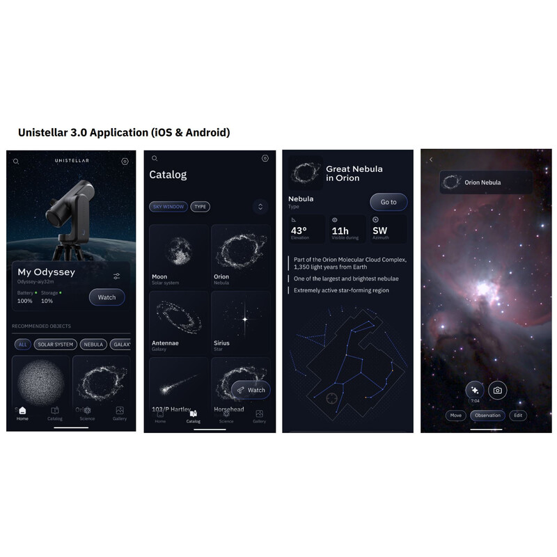 Unistellar Smart Telescope N 85/320 Odyssey