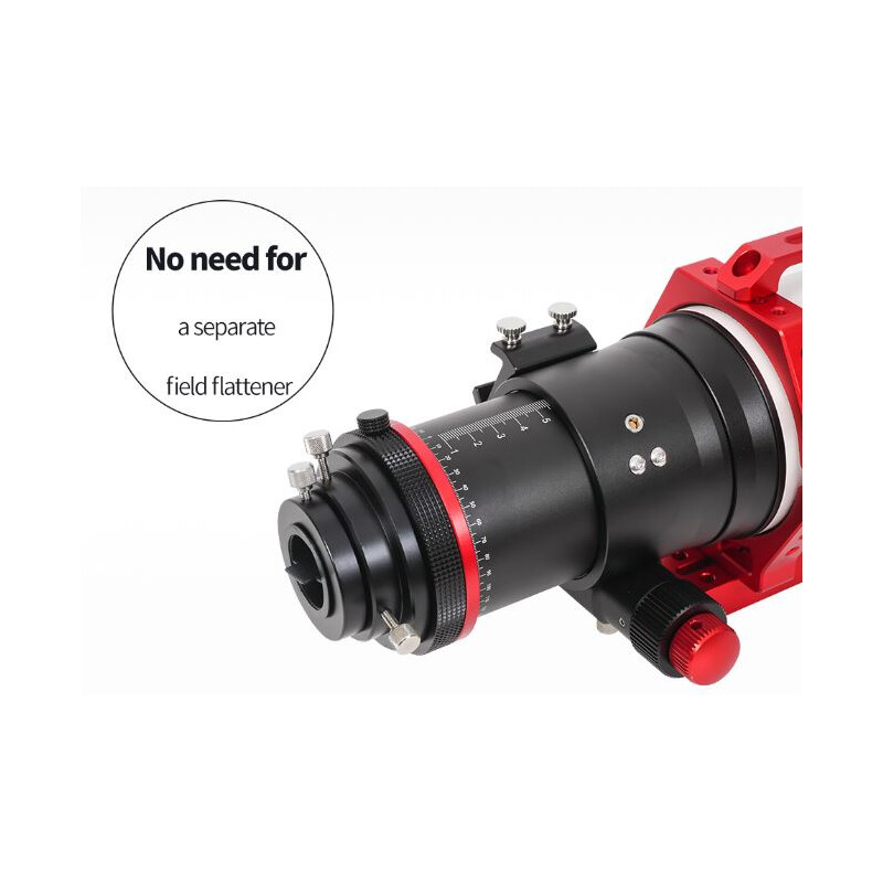 ZWO Rifrattore Apocromatico AP 80/600 FF80