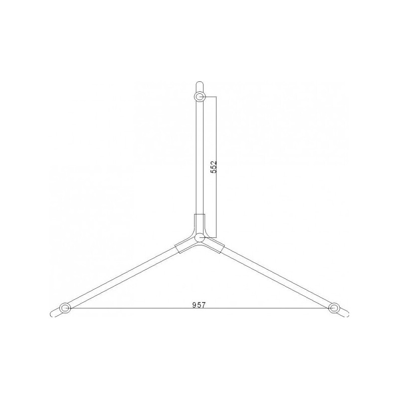 Berlebach Carrello per cavalletti Uni 800