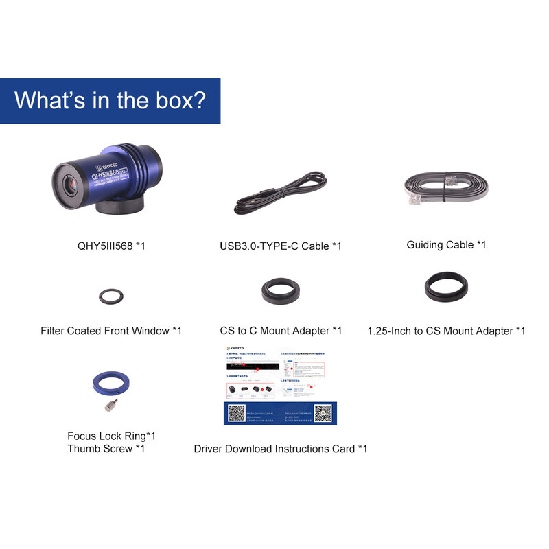 QHY Fotocamera 5III 568C Color