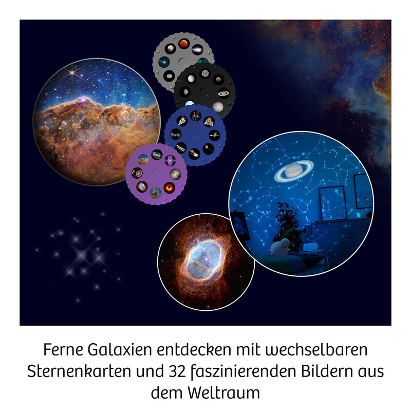 Kosmos Verlag Planetario in camera