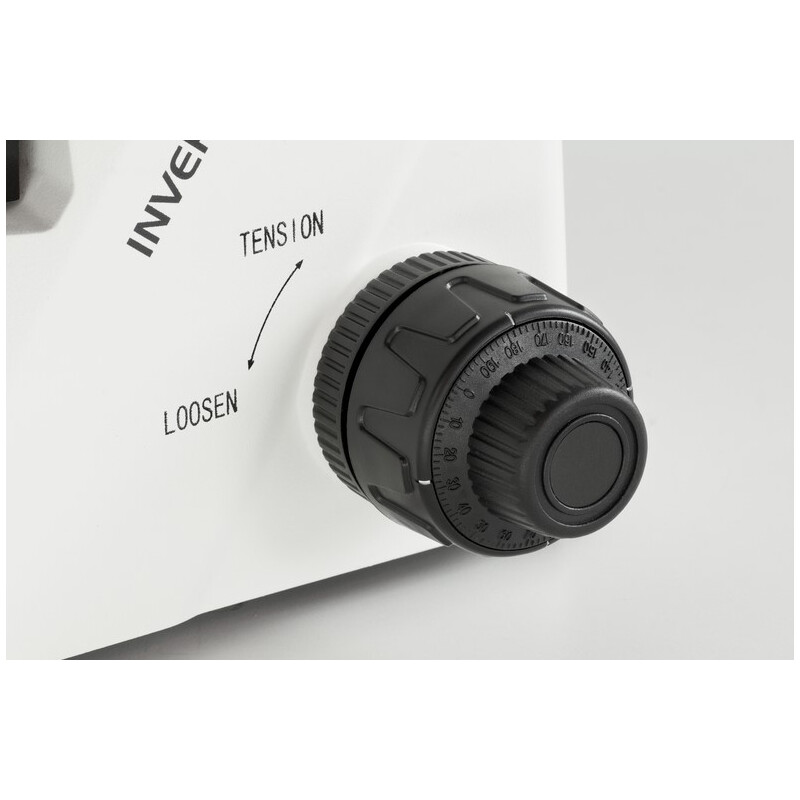 Kern Microscopio invertito OCM 167, FL, PH, trino, Condensatore fisso Abbe N.A. 0,3, 10x-40x, Al, Dl, LED 5W