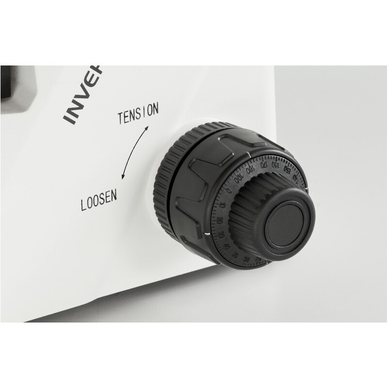 Kern Microscopio invertito OCM 168, FL, PH, trino, condensatore fisso Abbe N.A. 0,3, 10x-40x, LED 5W, Al/Dl